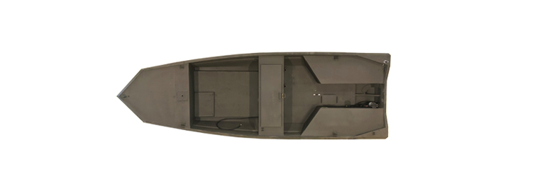 GO-DEVIL 16 x 44 duck hunting boat