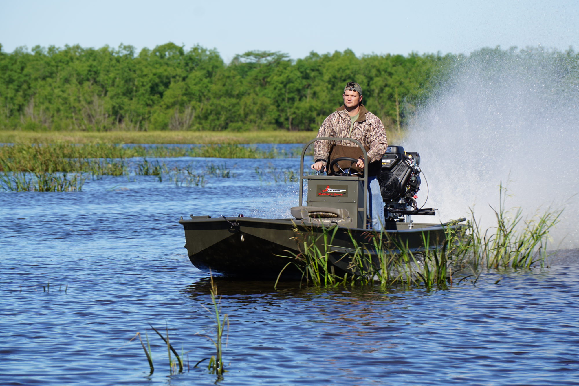 GO-DEVIL boat in Louisiana